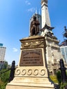 Soldiers and Sailors Monument in Indianapolis - INDIANAPOLIS, UNITED STATES - JUNE 05, 2023 Royalty Free Stock Photo