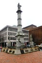 The Soldiers and Sailors Monument. Lancaster, PA, USA. April 8, 2015.