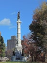 Soldiers and Sailors Monument Royalty Free Stock Photo