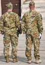 Soldiers standing outdoor