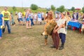 The soldiers of the Tatar army. Ethno-historical festival with the reconstruction of the battle of 1391 Timur and Tokhtamysh