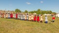 The soldiers of the Tatar army. Ethno-historical festival with the reconstruction of the battle of 1391 Timur and Tokhtamysh