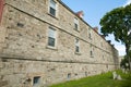 Soldiers& x27; Barracks in Historic Garrison District - Fredericton - Canada Royalty Free Stock Photo