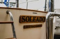 Soleado ship  in buenos aires Royalty Free Stock Photo