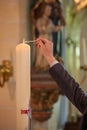 Easter Candle: A Sacred Flame Ignited