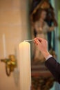 Easter Candle: A Sacred Flame Ignited