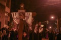 Holy Week in Guatemala: The All Female Penitential Procession of the Seven Sorrows of the Blessed Virgin Mary at night