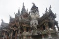 Solemn temple in Thailand