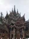 Solemn temple in Thailand