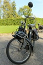 Solex for hire Royalty Free Stock Photo