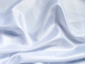 Solf white satin fabric texture background. use as wedding or aniversary day with copy space for design