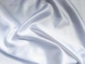 Solf white satin fabric texture background. use as wedding or aniversary day with copy space for design