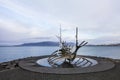 Solfar, Sun voyager sculpter in Reykjavik in Iceland