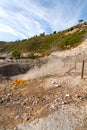 Solfatara volcanic crater