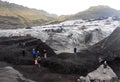 The Solheimajokull Glacier is on the south coast and is one of the most accessible in Iceland