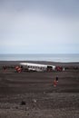Solheimasandur Crashed Douglas Plane Wreck Royalty Free Stock Photo