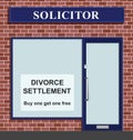 Solicitor divorce settlement offer