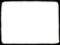 Solid Blank White Rectangle with Black Border Frame, Suitable for Background Use