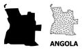 Solid and Carcass Map of Angola