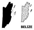 Solid and Carcass Map of Belize