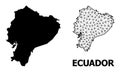 Solid and Carcass Map of Ecuador