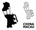 Solid and Carcass Map of Macau