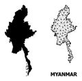 Solid and Carcass Map of Myanmar