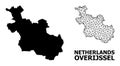 Solid and Carcass Map of Overijssel Province