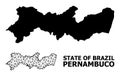 Solid and Carcass Map of Pernambuco State