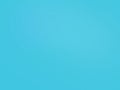 Solid Cyan Blue Gradient Background with Soft Light Effect Royalty Free Stock Photo