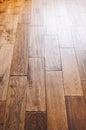 Solid oak wood flooring