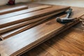 Solid oak wood flooring