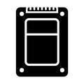 Solid State Drive Icon Royalty Free Stock Photo