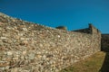 Solid stone wall at the Marvao Castle