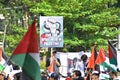 Solidarity action for Free Palestine from Israeli colonialism, Jakarta Indonesia