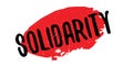 Solidarity rubber stamp