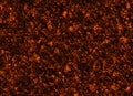 Solidified hot coal fire texture