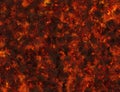 Solidified hot coal fire texture