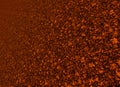 Solidified hot coal fire texture