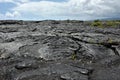 Solidified Pahoehoe Lava Flow, Hawaii Big Island Royalty Free Stock Photo