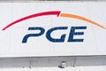 Polska Grupa Energetyczna PGE logo near Solina Dam