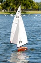 Soling RC Sailboat