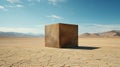 Solitary Box: A Giant Enigma Amidst the Desert Sands