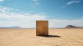Solitary Box: A Giant Enigma Amidst the Desert Sands