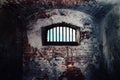 solitary confinement in the old prison in port Blair India Royalty Free Stock Photo