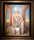 Solitary Orestes, painting by Giorgio de Chirico