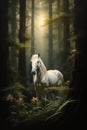 Solitary Wanderer: A Mystic Journey Through the White Horse Fore