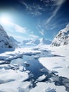 Solitude in the Antarctic Wilderness