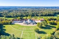 Solitude Castle Stuttgart aerial photo view from above architecture travel in Germany Royalty Free Stock Photo