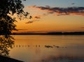 Solitude On the Water Royalty Free Stock Photo